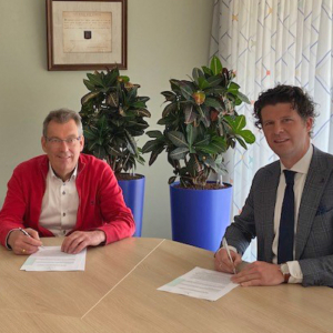 ondertekening overeenkomst gemeente Valkenswaard Hof aan de Dommel
